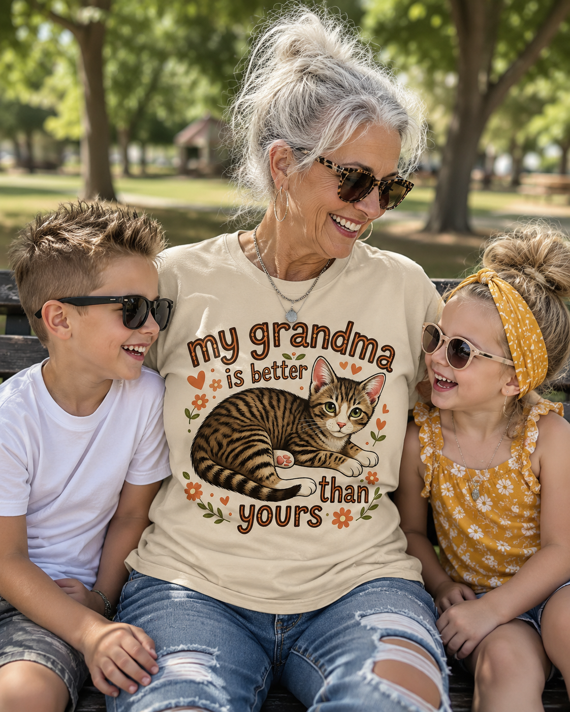 Cute Kitten Tee- GIldan