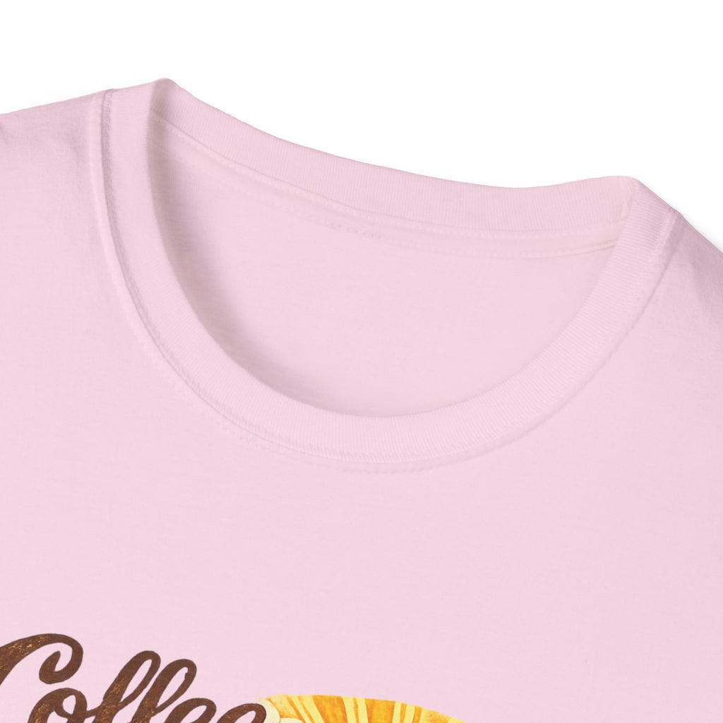 Coffee + Sun Makes the Heart Shine T-Shirt | Tropical Coffee Graphic Tee